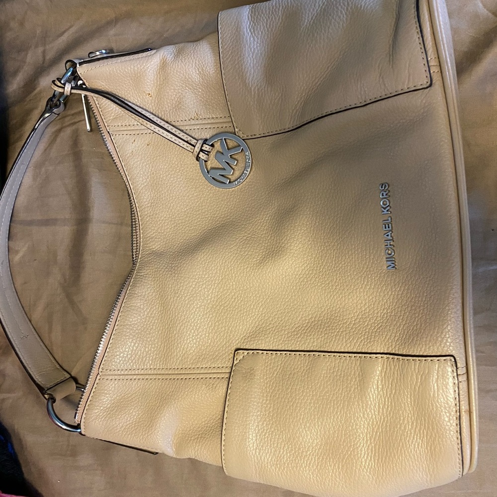 Tan Michael Kors Purse